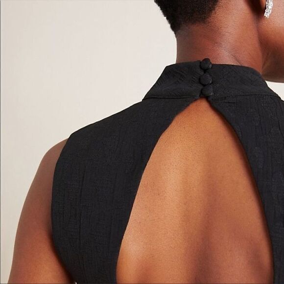 Eva Franco Charley Mock Neck Jumpsuit - Picture 3 of 3